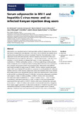 Serum adiponectin in HIV-1 and hepatitis C virus mono- and co-infected Kenyan injection drug users.pdf.jpg