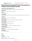 Entire Expressed Peripheral Blood Transcriptome in Pediatric Severe Malarial Anemia.pdf.jpg