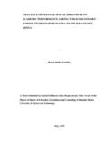 INFLUENCE OF TEENAGE SEXUAL BEHAVIOUR ON ACADEMIC PERFORMANCE AMONG PUBLIC SECONDARY SCHOOL STUDENTS IN BUNGOMA SOUTH SUB-COUNTY, KENYA.pdf.jpg