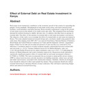 Effect of External Debt on Real Estate Investment in Kenya.pdf.jpg