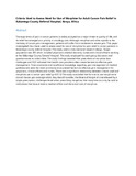 Criteria Used to Assess Need for Use of Morphine for Adult Cancer Pain Relief in Kakamega County Referral Hospital, Kenya, Africa.pdf.jpg