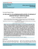 In vitro and in vivo antiplasmodial activity of extracts of.pdf.jpg