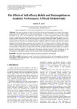 The Effects of Self-efficacy Beliefs and Metacognition on Academic Performance A Mixed Method Study.pdf.jpg