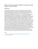 Effects of Plant Age and Rock Phosphate on Quality and Nutrient Release of Legume Residue.pdf.jpg