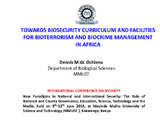 Dennis M.W. Ochieno 2015-Towards Biosecurity Curriculum and Facilities for Bioterrorism and Biocrime Management in Africa.pdf.jpg