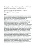 Perception and Level of Preparedness of Clinical Medicine Department Towards Clinical Assessment at the Kenya Medical Training Colleges in Western Kenya.pdf.jpg