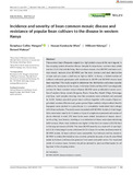 Journal of Phytopathology - 2020 - Mangeni - Incidence and severity of bean common mosaic disease and resistance of popular.pdf.jpg