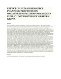 EFFECT OF HUMAN RESOURCE PLANNING PRACTICES ON ORGANIZATIONAL PERFORMANCE IN PUBLIC UNIVERSITIES IN WESTERN KENYA.pdf.jpg