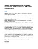 Assessing Nursing Enteral Nutrition Practices and Perspectives in An Intensive Care Unit of A Level Six Hospital in Kenya.pdf.jpg