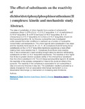 The effect of substituents on the reactivity of dichloridotriphenylphosphinoruthenium.pdf.jpg