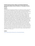 Family Socioeconomic Status and Deviant Behaviour Among Secondary School Students in Homabay County.pdf.jpg